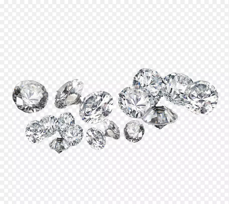 钻石png图片珠宝订婚戒指-宝石