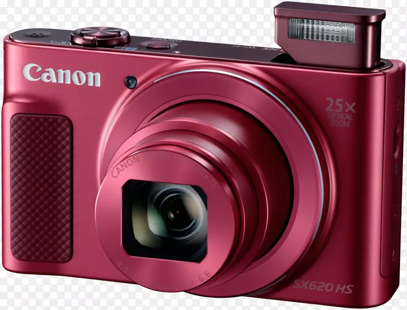 佳能PowerSpot g9 x mark ii点拍相机佳能sx620 hs 20.2 mp紧凑型数码相机1080 p红相机