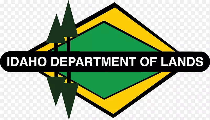 爱达荷州土地部剪贴画品牌标志-消防安全