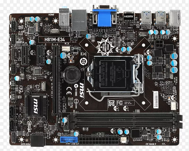 英特尔lga 1150主板atx pci Express-intel