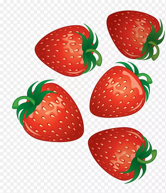草莓果夹艺术食品-草莓