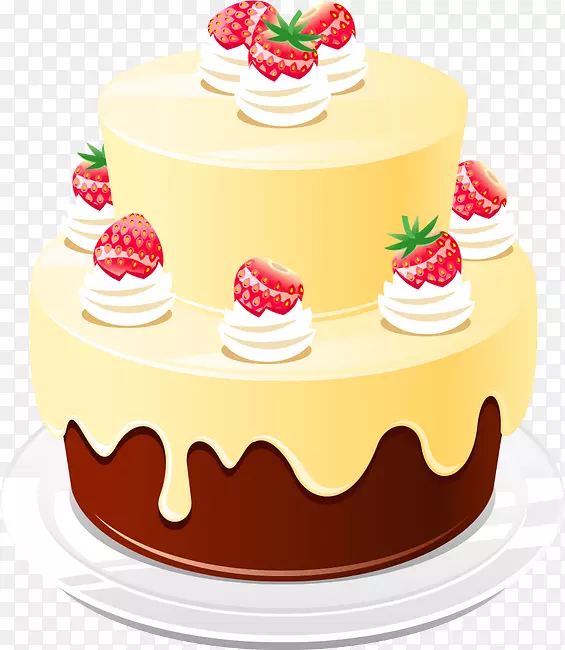 生日蛋糕图片贺卡祝福-生日