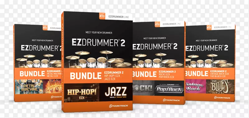 ezdrummer 2嘻哈版ezdrummer 2摇滚版书品牌书