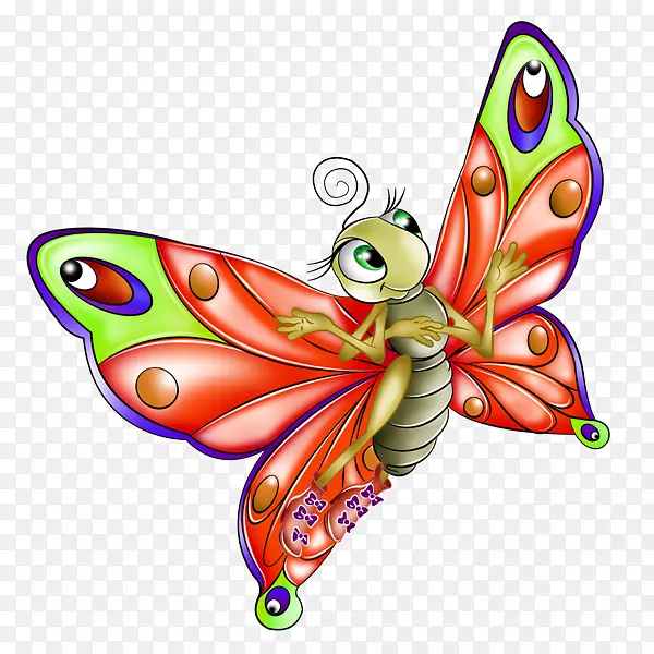 蝴蝶图形图像动画剪辑艺术-蝴蝶