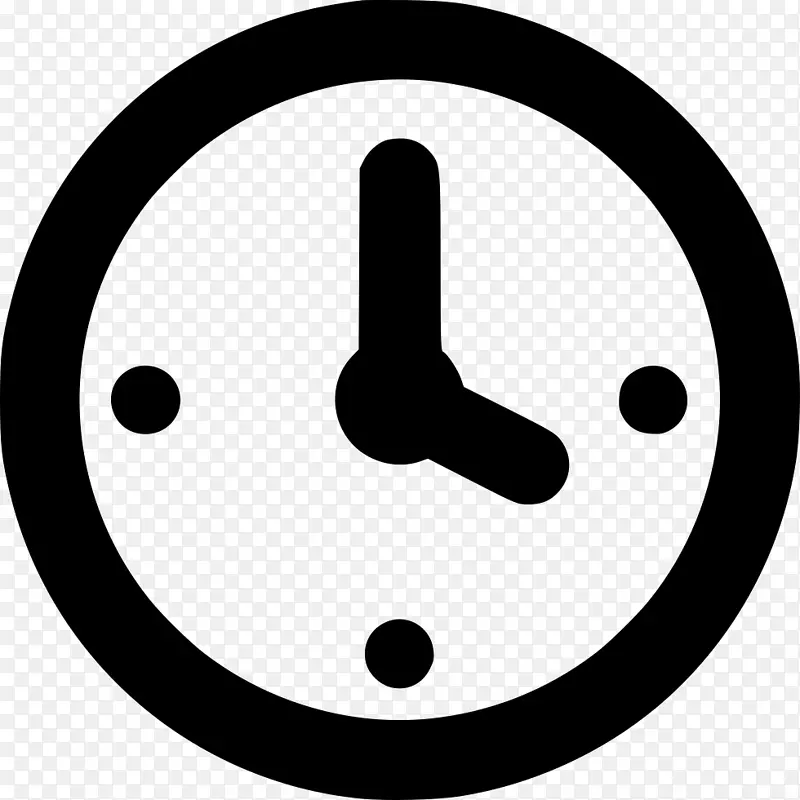 剪贴画计算机图标时钟可伸缩图形计时器时钟