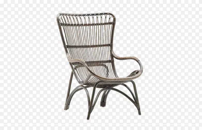 摇椅家具设计柳条椅