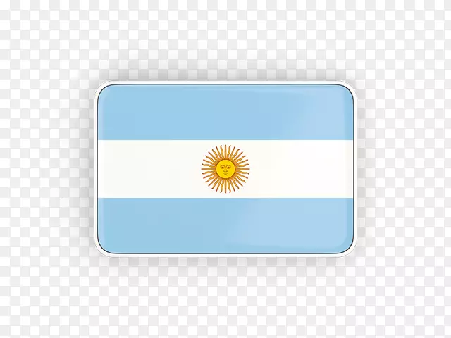 产品设计矩形旗阿根廷