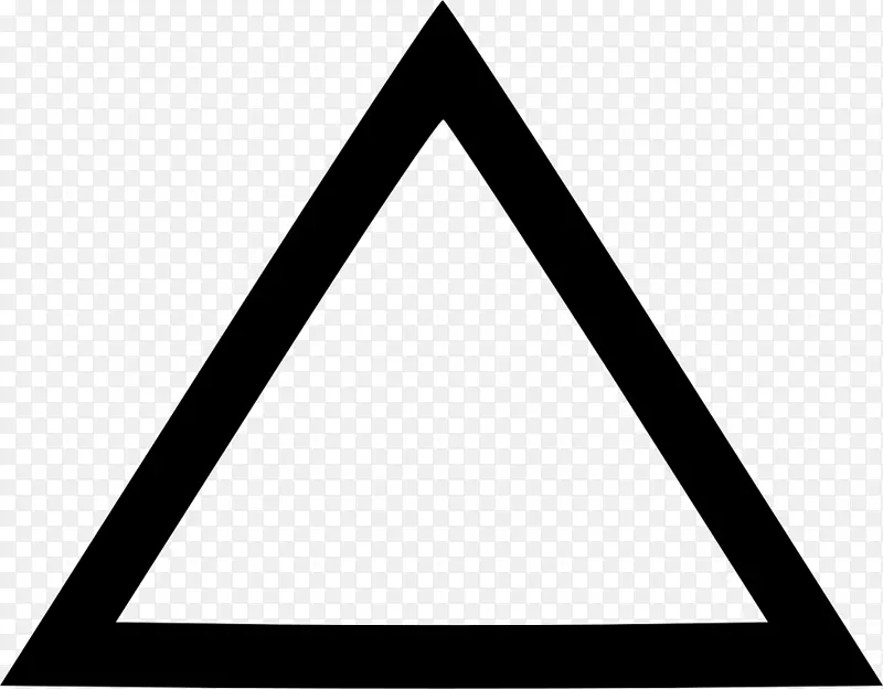 剪贴画等边三角形开放部分图像.三角形