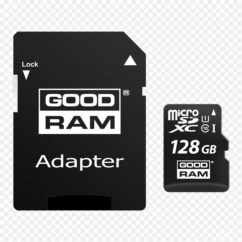 闪存卡：Goodram M1a-0160r11 16 gb微型SD uhs-i klasse 10闪存微SD安全数字Wilk Elektronik-sd卡