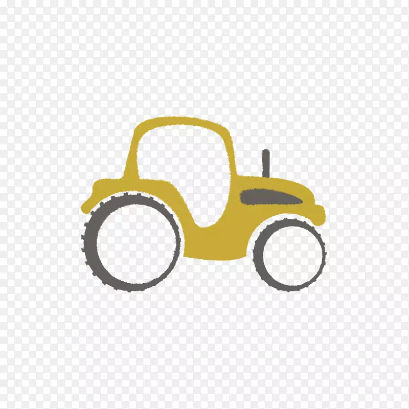 拖拉机农业标志农业机械产品-拖拉机