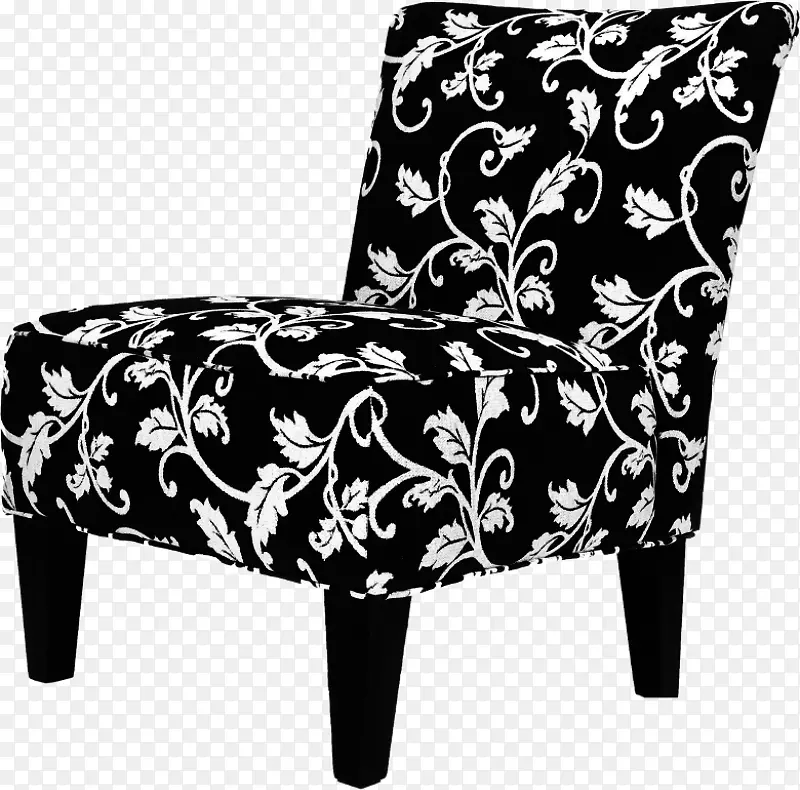 黑白产品设计椅