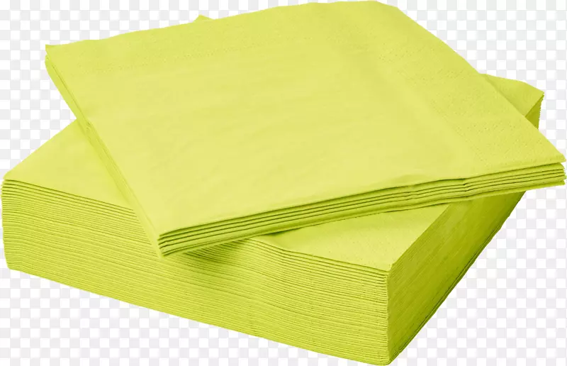 aık yeşil，40x40厘米黄色产品设计角餐巾纸