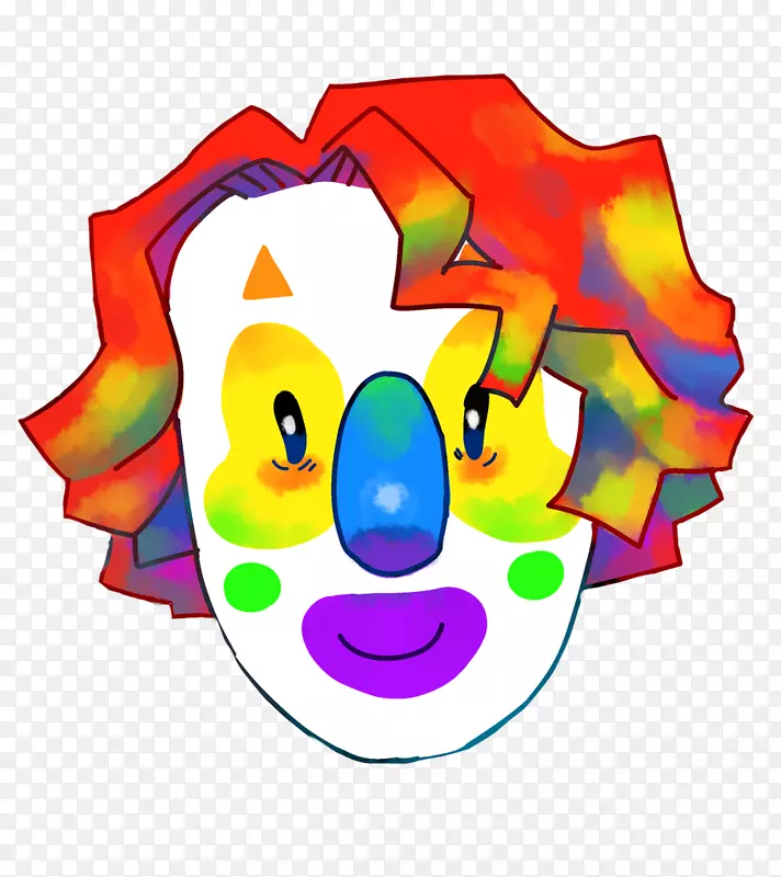 剪贴画插画电脑图标玩具婴儿小丑