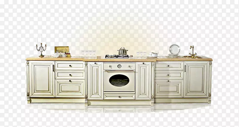 厨房橱柜家具自助餐和餐具室内设计服务.厨房