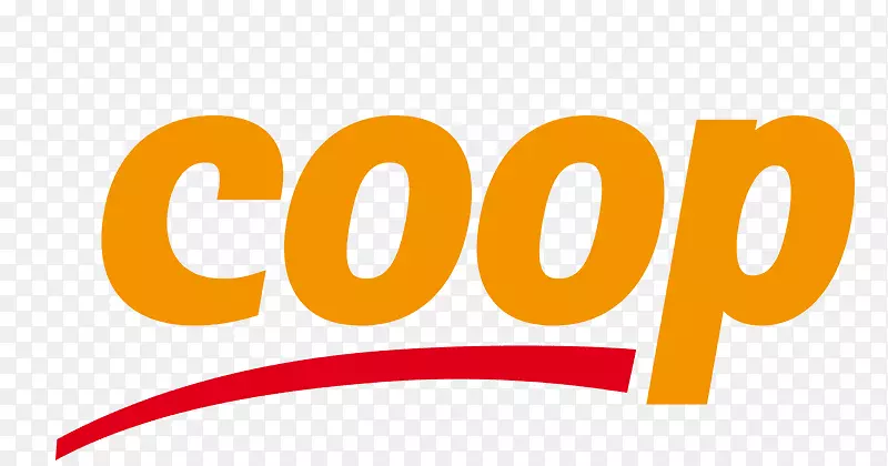 Coop徽标超市字体产品-合作