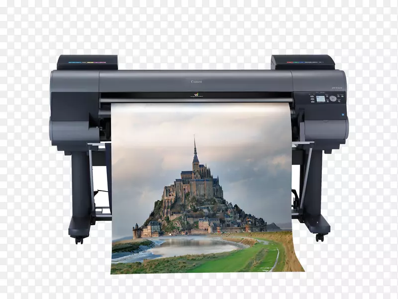 宽幅面打印机Canon Imageprograf ipf 8400打印机