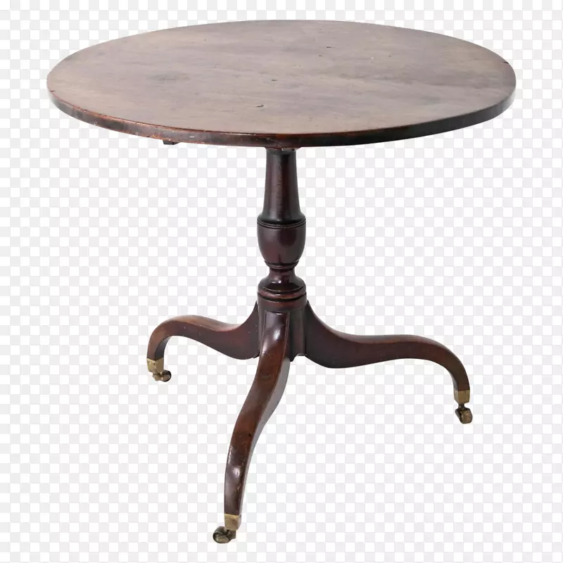 桌子设计倾斜顶古董康索拉桌