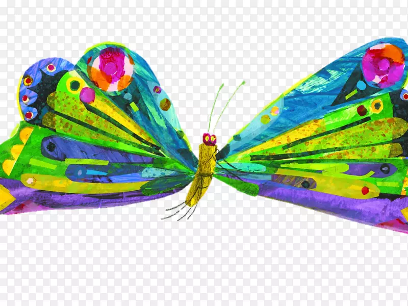 非常饥饿的毛虫蝴蝶，埃里克卡勒图画书艺术博物馆，埃里克卡勒儿童蝴蝶的艺术