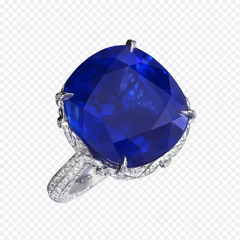 宝石体珠宝钻石-蓝宝石