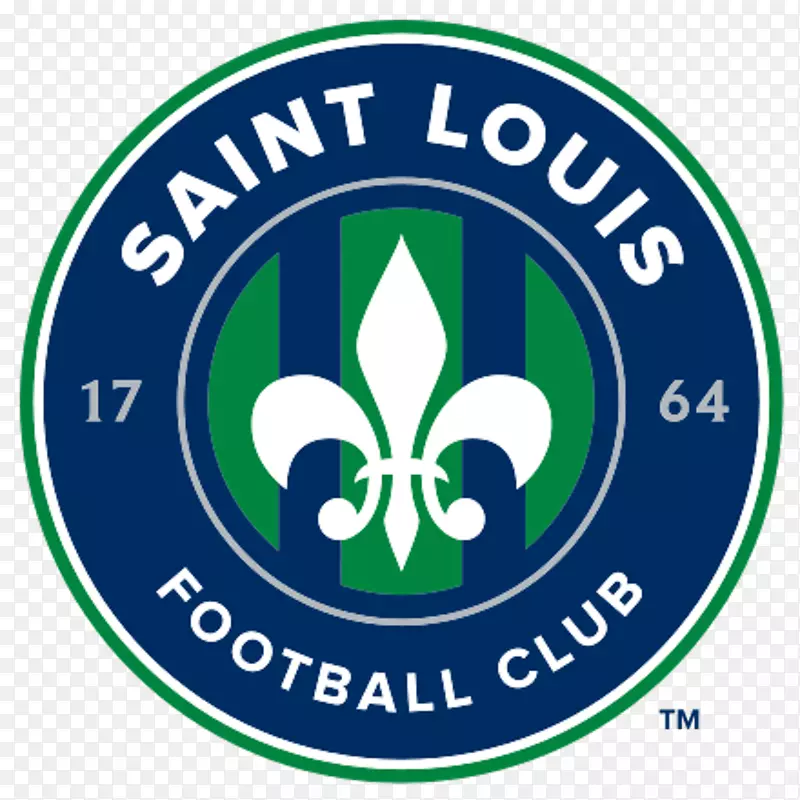 圣路易斯FC联合足球联盟标志足球圣。路易足球