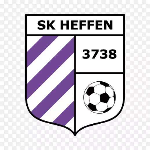 SK Heffen标志封装了PostScript SK Rita berlaar-SK徽标