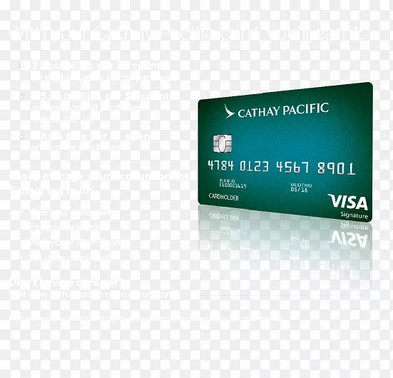 信用卡品牌产品签证信用卡