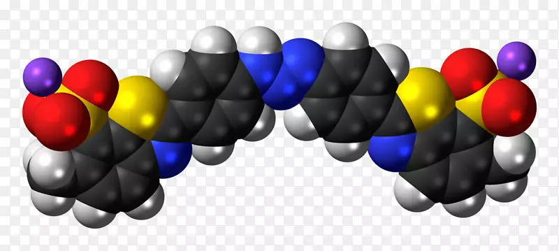 泰坦黄染料色化学化合物-硫酸钠