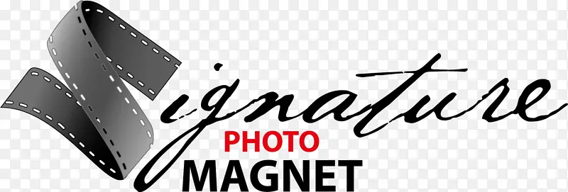 签名照片磁铁摄影工艺磁铁设计图像设计