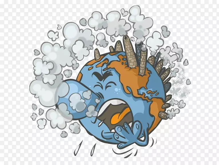 空气污染地球自然环境全球变暖地球