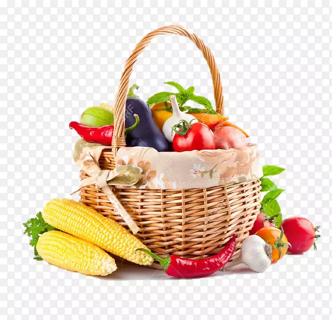 有机食品水果蔬菜篮-蔬菜