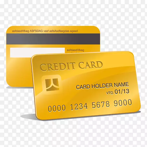 信用卡支付卡电脑图标借记卡信用卡