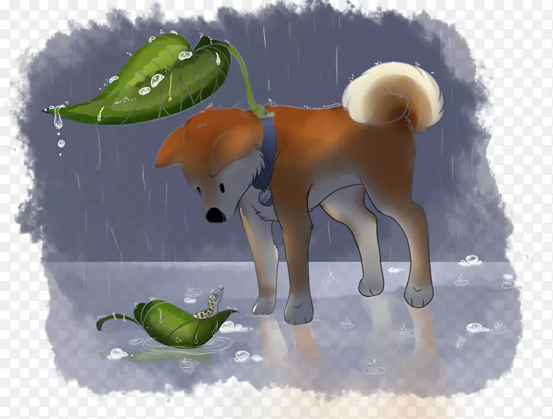 犬种小狗插图动物-小狗