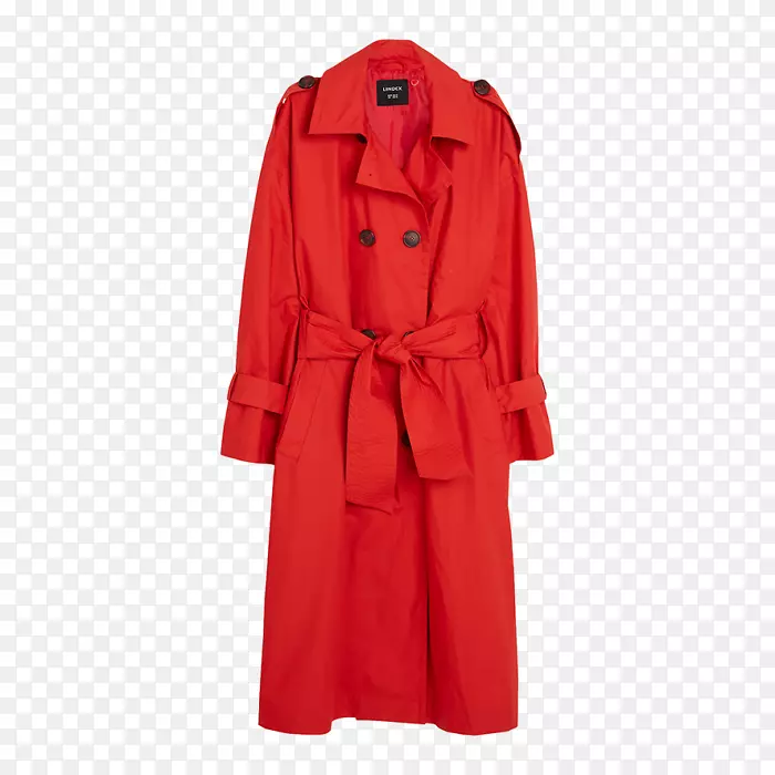 风衣时尚红色服装袋-加拿大战壕大衣