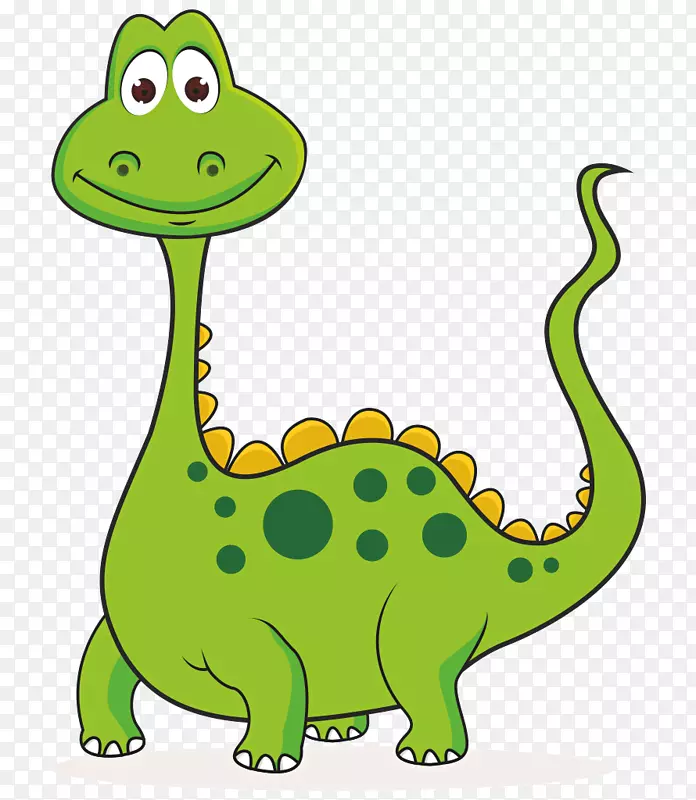 图形剪贴画恐龙卡通形象-恐龙