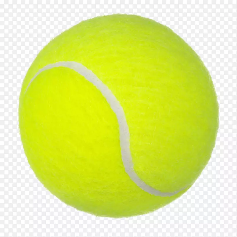 网球剪辑艺术绿色网球