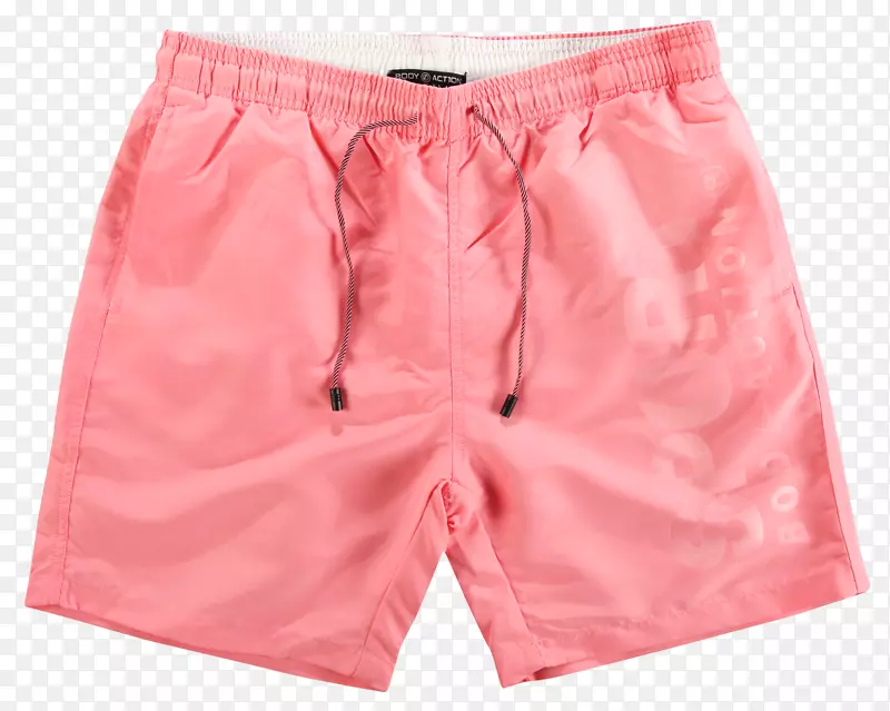 泳裤，百慕大短裤，衣服-珊瑚