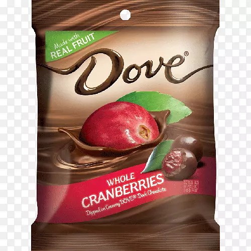 鸽子整个蔓越莓浸在黑巧克力火星巧克力鸽子整个蔓越莓黑巧克力-2.83盎司。超级食品-巧克力