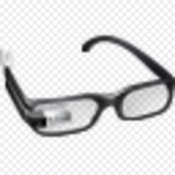 谷歌玻璃电脑图标眼镜