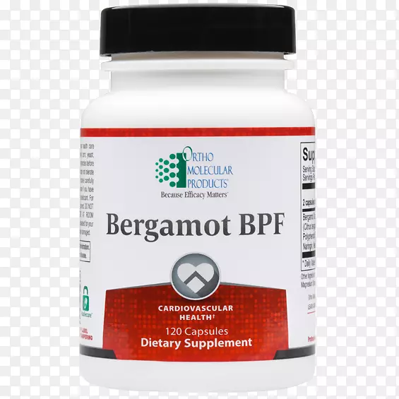 膳食补充剂佛手柑BPF 30/2胶囊正畸分子产品，适配全胶囊，120粒天然分子产品佛手果bpf胶囊，60计数-健康。