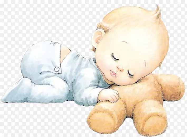 剪贴画婴儿睡眠开放-儿童