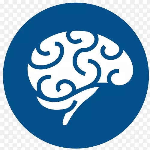 人脑神经科学人体神经系统-脑图标