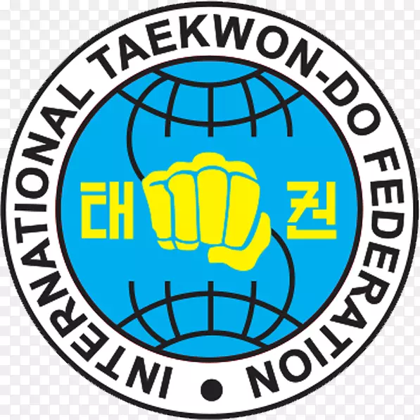 国际跆拳道联合会世界跆拳道武术空手道-TKD标志