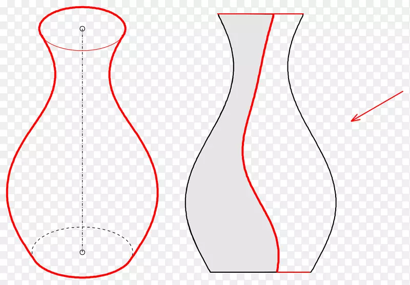 绘制画法几何花瓶