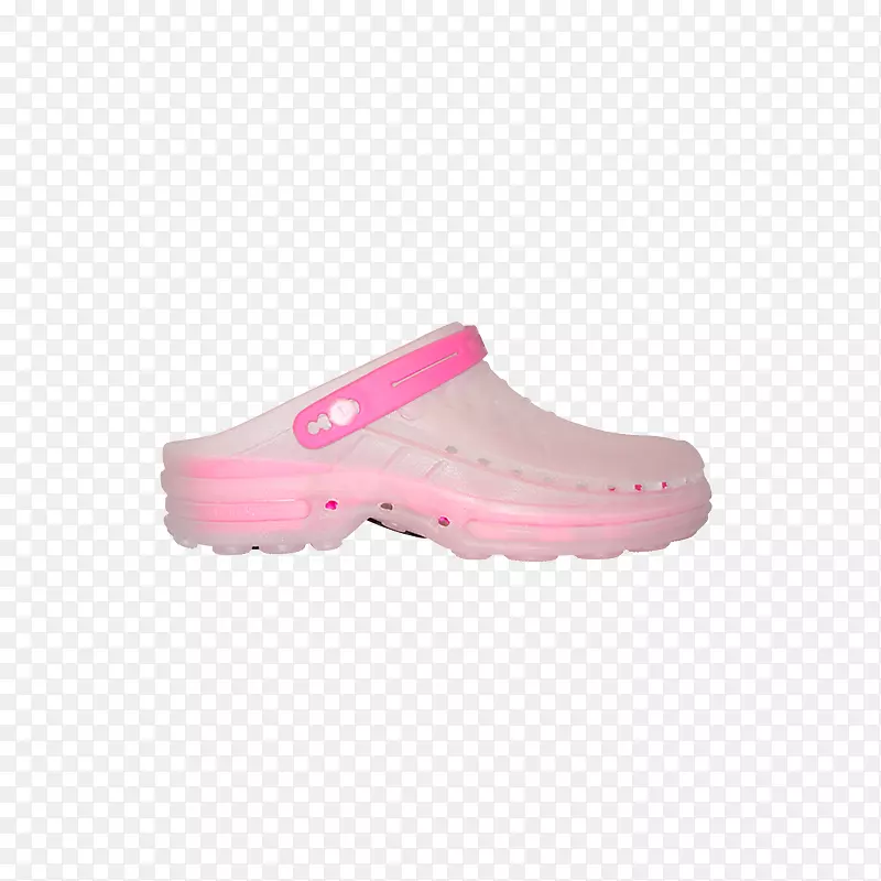鞋类产品设计粉红m型鞋
