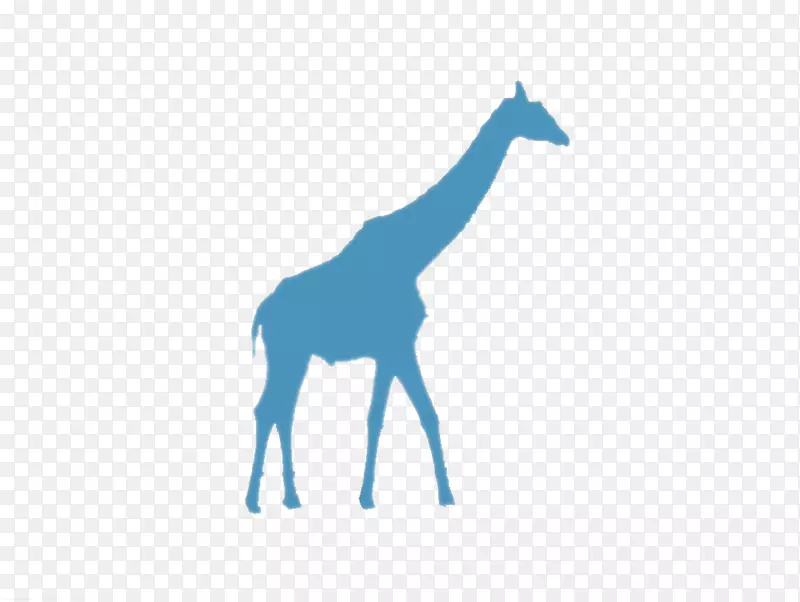 长颈鹿图形插图剪贴画图片长颈鹿