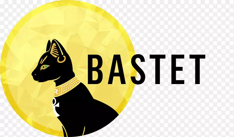 Sphynx猫徽标Bastet字体品牌-Bastet