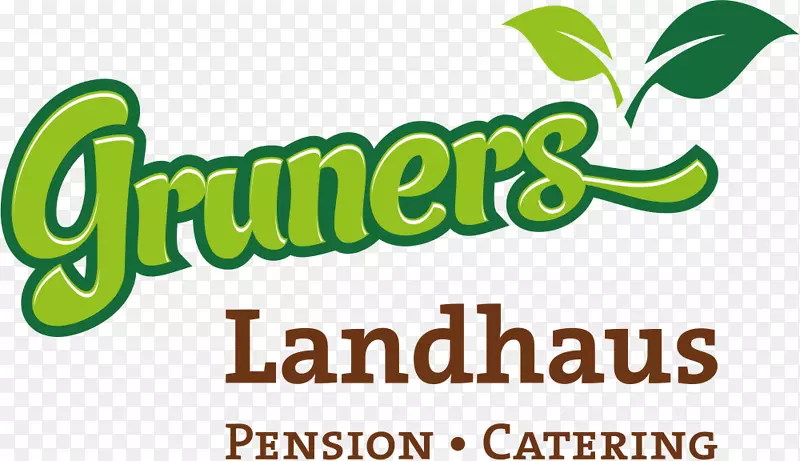 LOGO品牌字体产品gruners Landhaus-餐饮标志