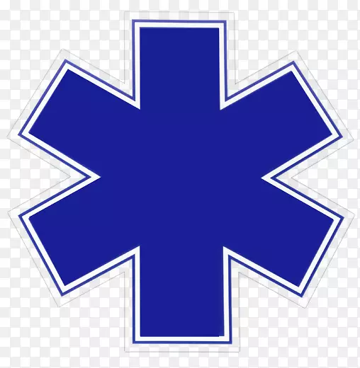 生命之星紧急医疗服务紧急医疗技术员辅助医护人员救护车-救护车标志