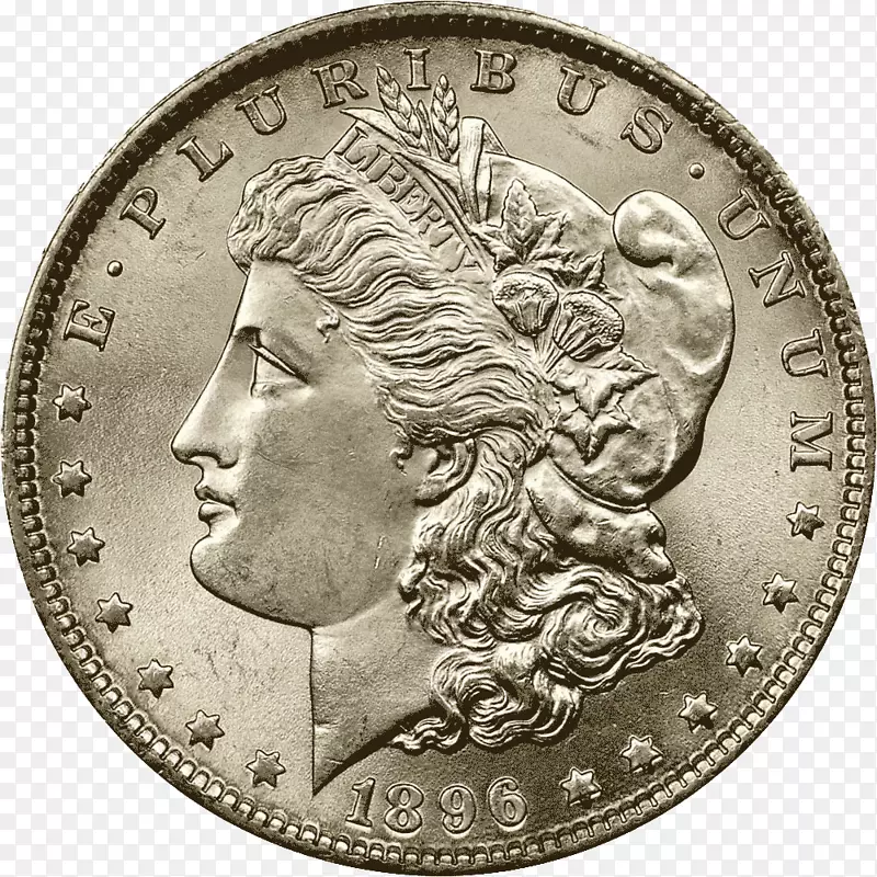 1美元硬币银摩根美元镍币