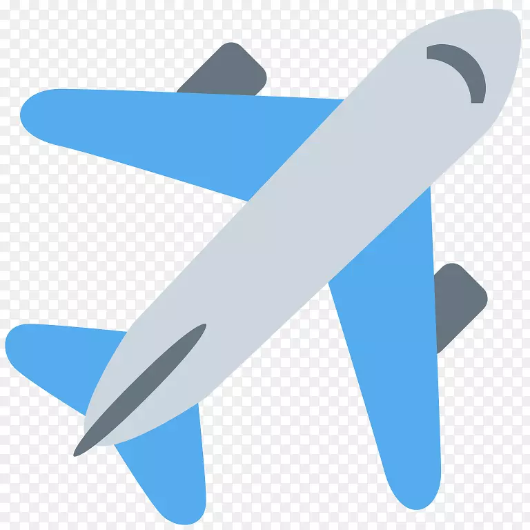 飞机飞行表情符号-飞机
